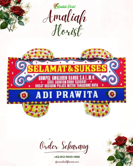 Papan Bunga Ucapan Selamat Karimun